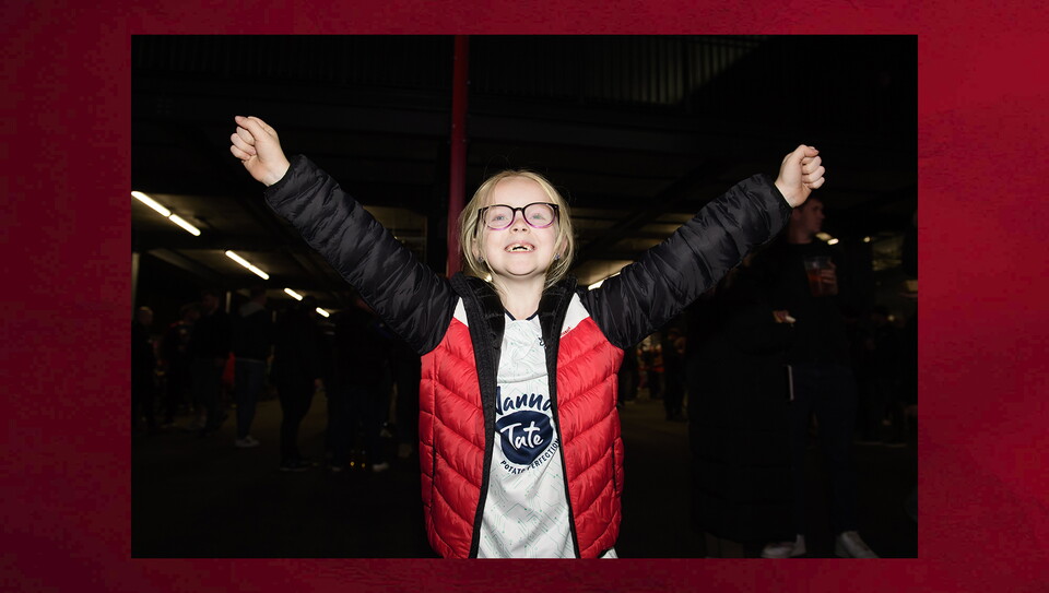 A fans photo from City's game against West Ham United