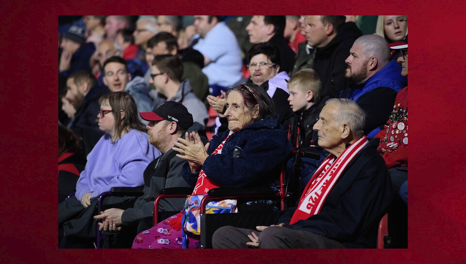 A fans photo from City's game against West Ham United