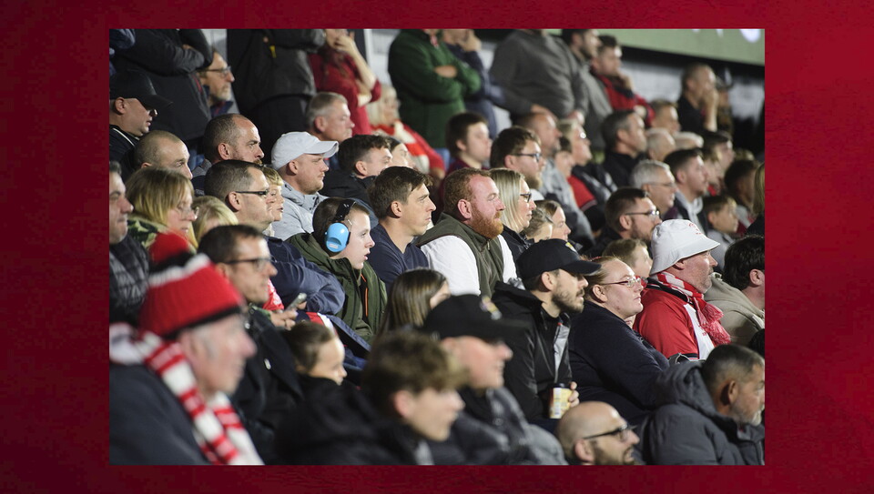 A fans photo from City's game against West Ham United