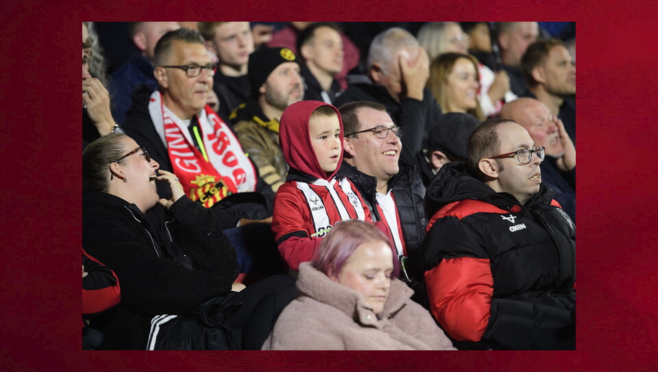 A fans photo from City's game against West Ham United