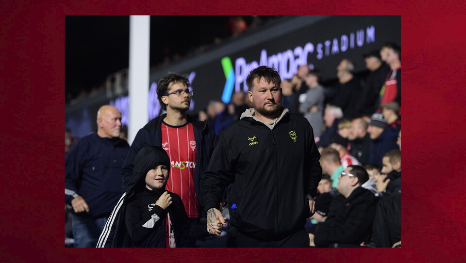 A fans photo from City's game against West Ham United