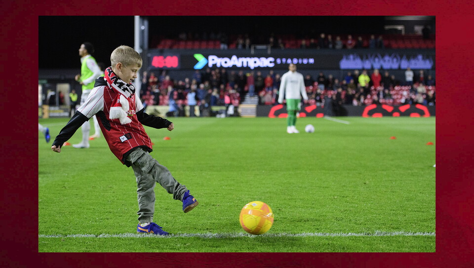 A fans photo from City's game against West Ham United