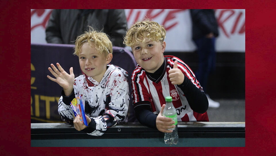 A fans photo from City's game against West Ham United
