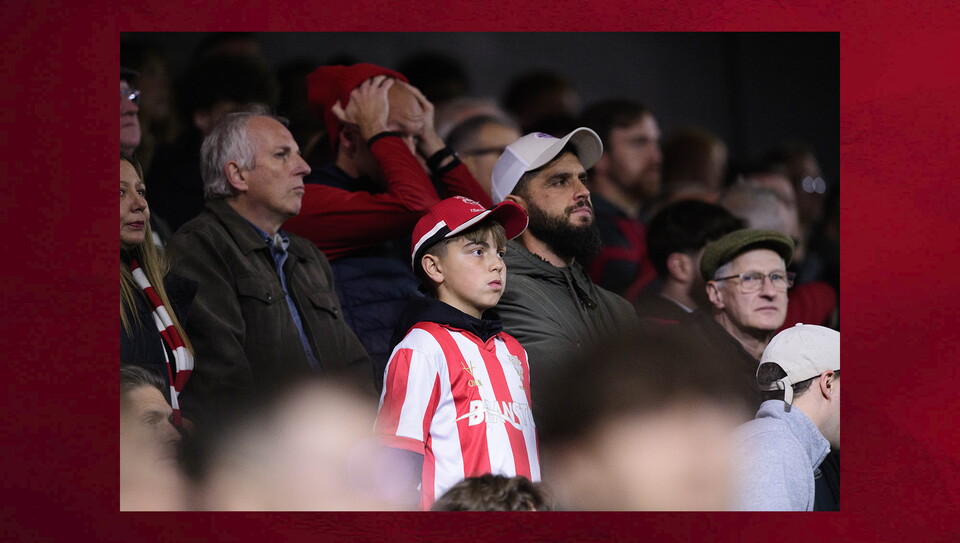 A fans photo from City's game against West Ham United