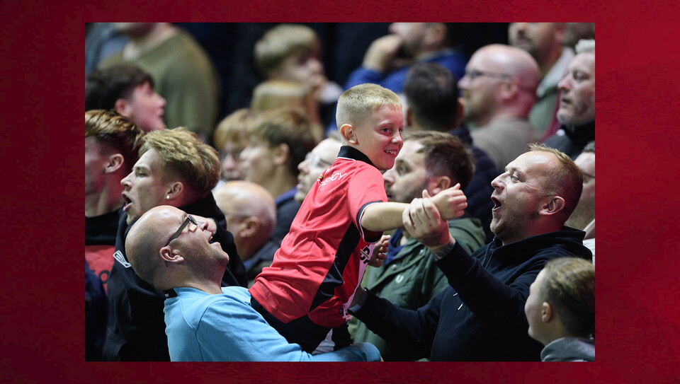 A fans photo from City's game against West Ham United