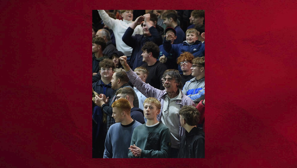 A fans photo from City's game against West Ham United