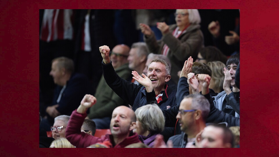 A fans photo from City's game against West Ham United