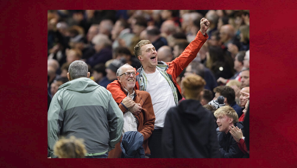 A fans photo from City's game against West Ham United