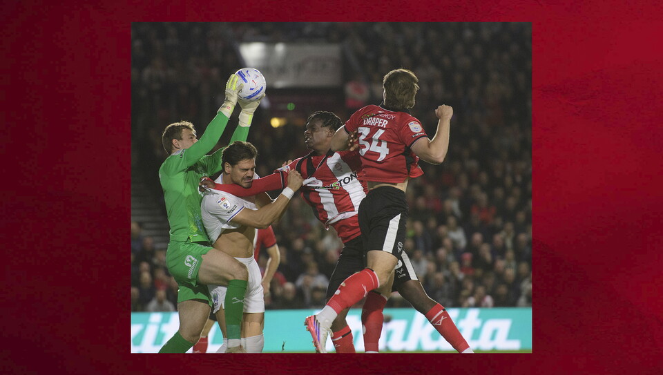 A match photo from City's game against West Ham United