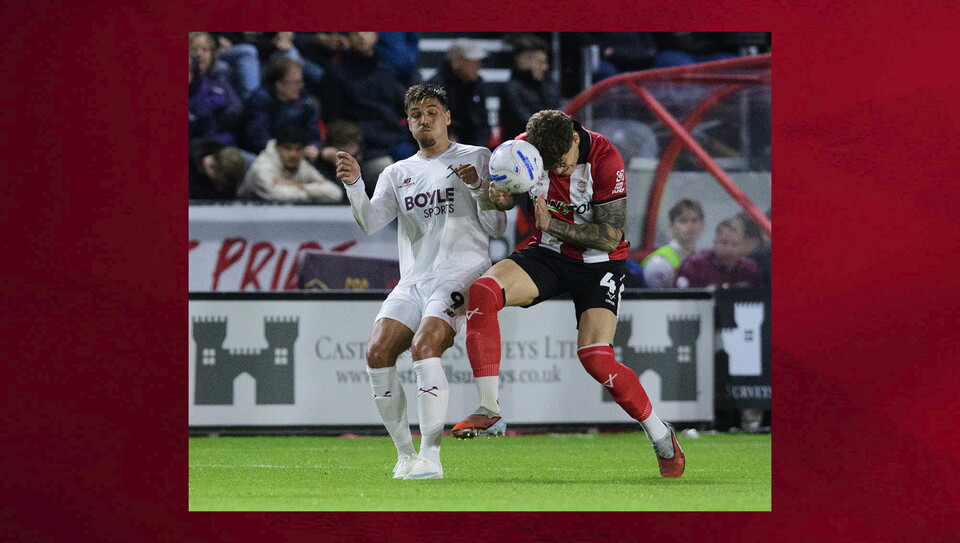 A match photo from City's game against West Ham United