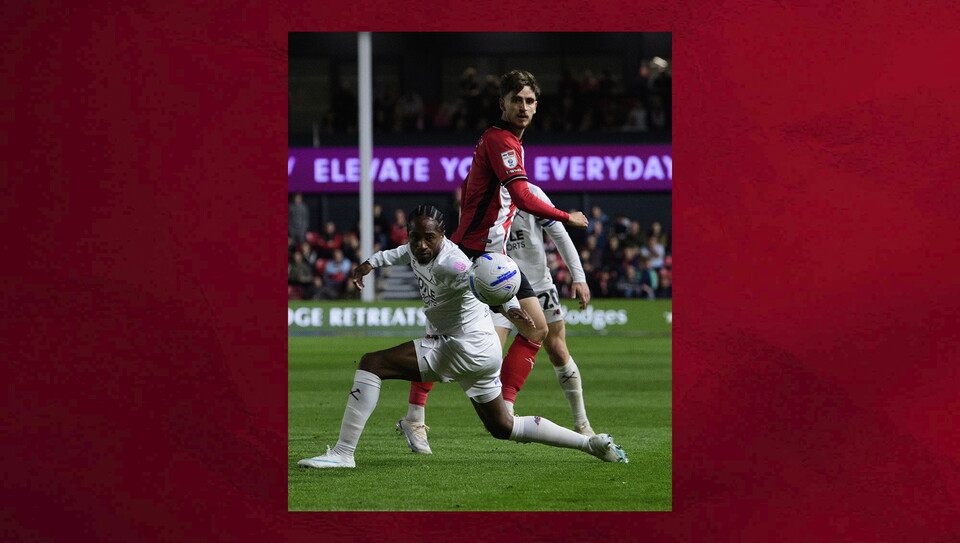 A match photo from City's game against West Ham United