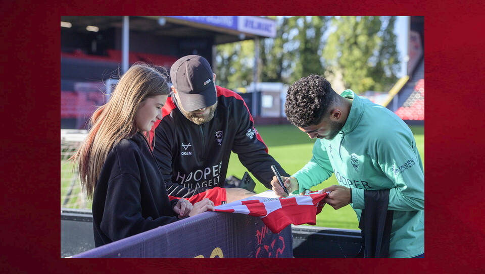 A photo from City's Open Training Session