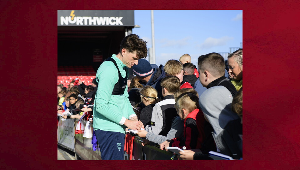 A photo from City's Open Training Session