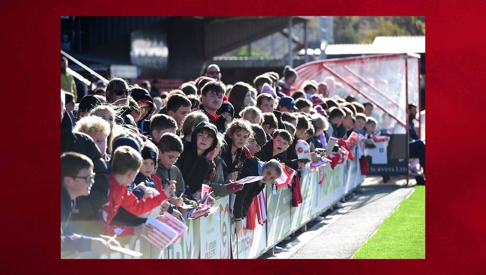 A photo from City's Open Training Session