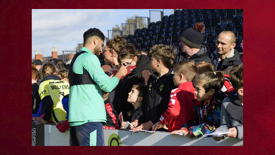 A photo from City's Open Training Session