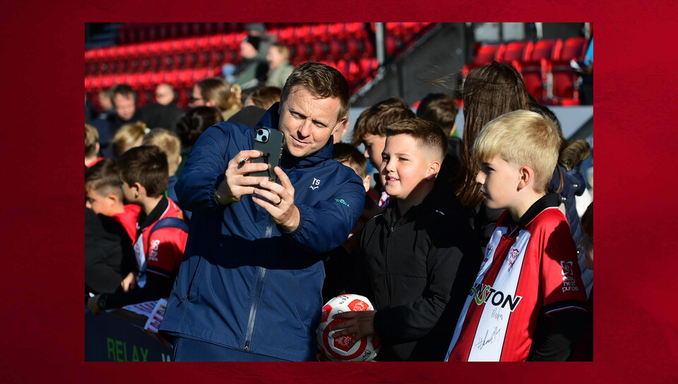 A photo from City's Open Training Session