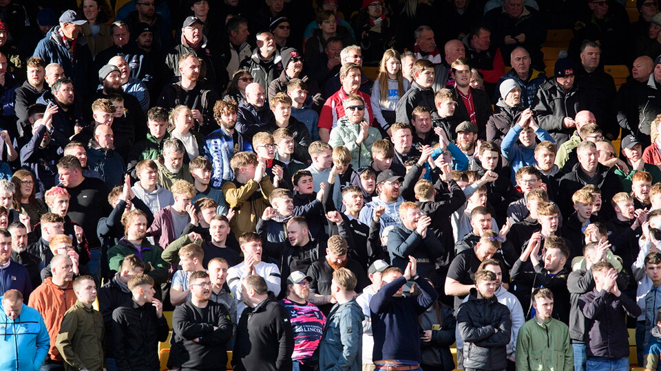 Lincoln City fans