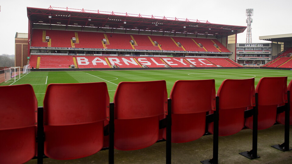 Oakwell Stadium, the home of Barnsley