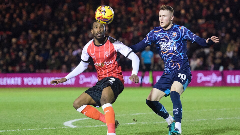 Tendayi Darikwa on the ball for City against Blackpool