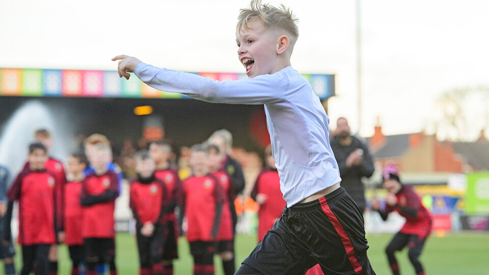 A matchday experience image from City's game against Burton Albion.