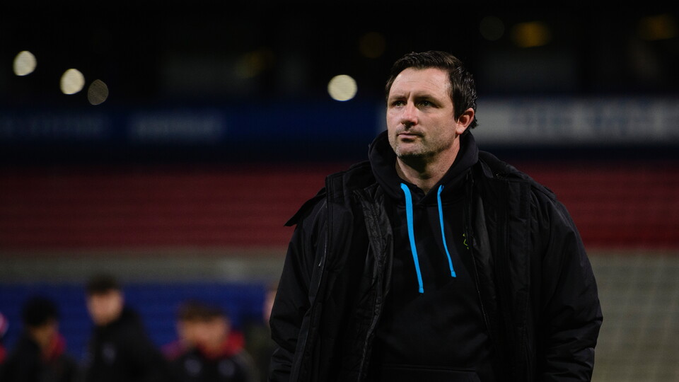 Sam Tillen, head coach of Lincoln City U18.