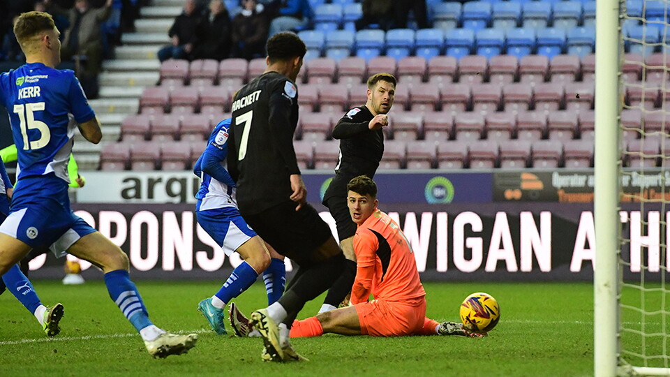 James Collins scores for Lincoln City