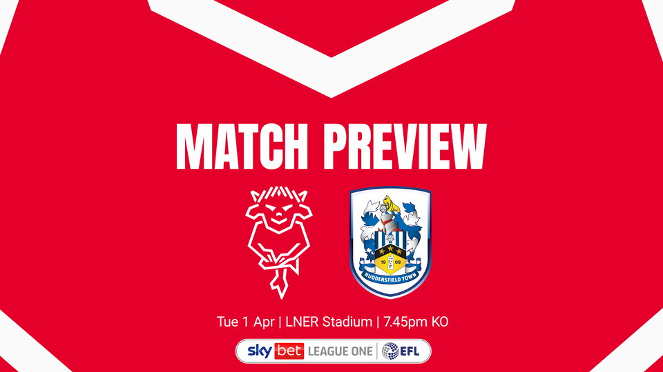 Preview graphic for Imps vs Huddersfield