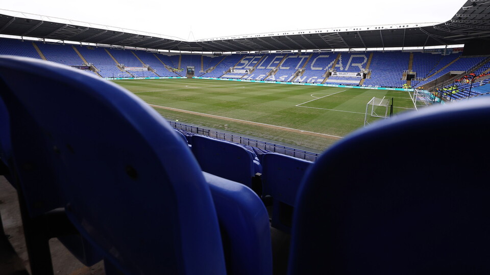 An image of the Select Car Leasing Stadium taken from behind a seat.
