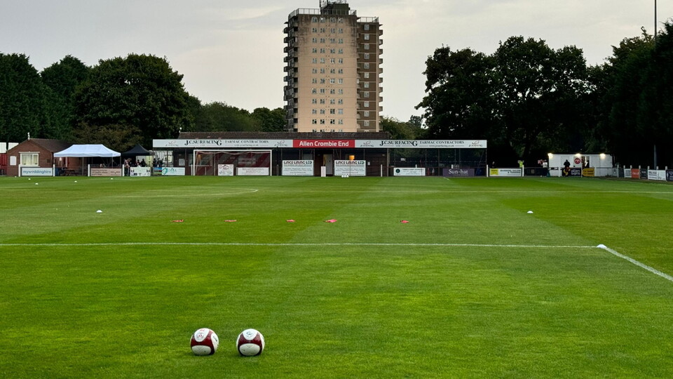 A picture of Ashby Avenue, the home of Lincoln United.