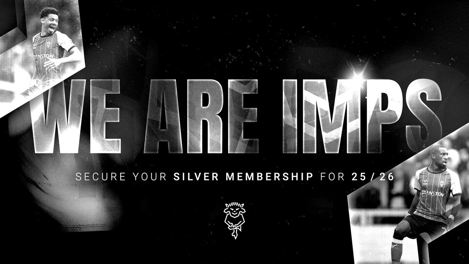 A silver graphic which reads We Are Imps