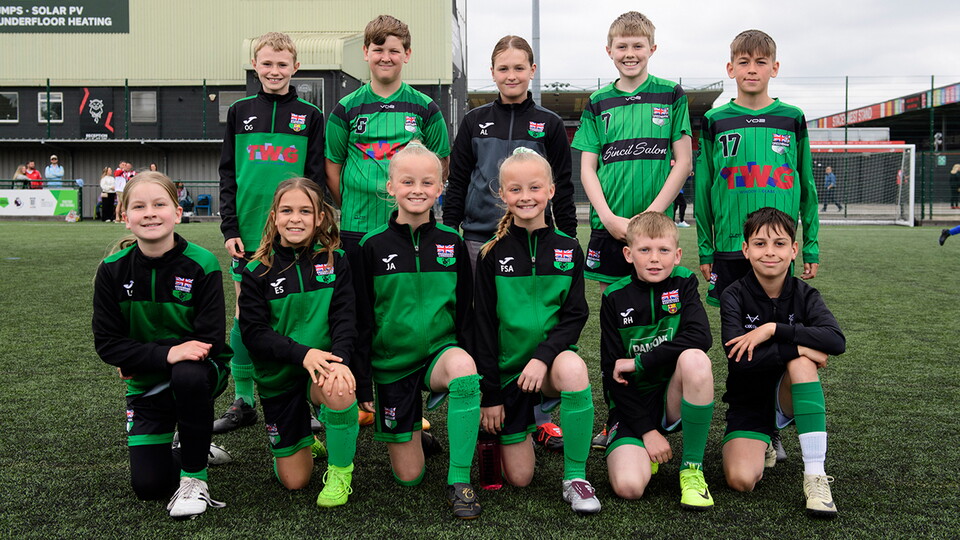 A matchday experience image from Lincoln City vs Wrexham