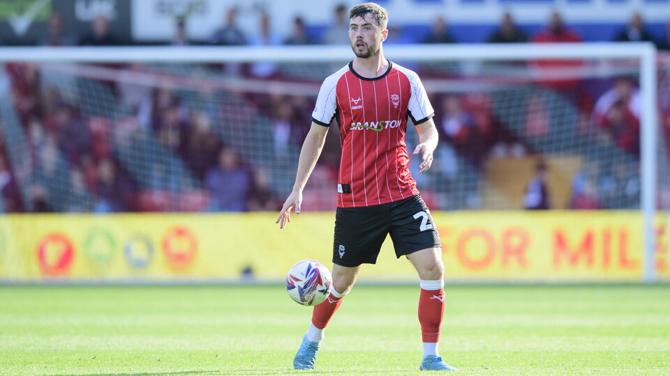 Sean Roughan controls a football