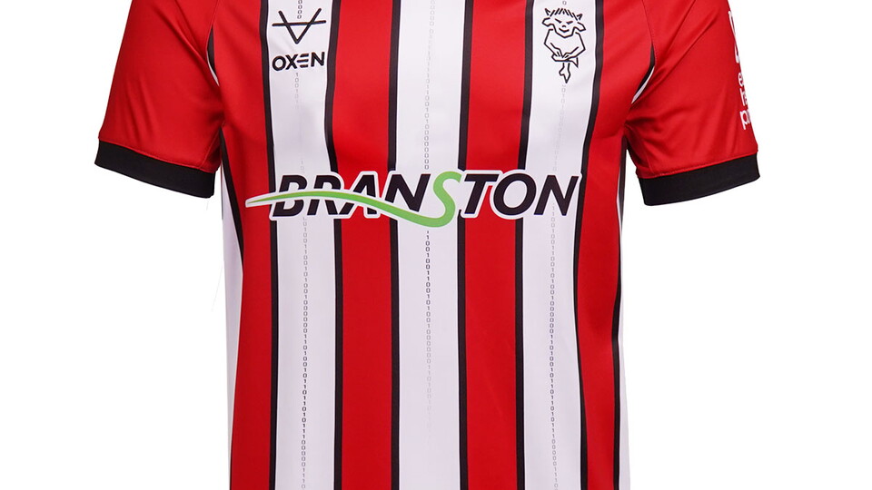 Lincoln City's 25/26 replica home shirt