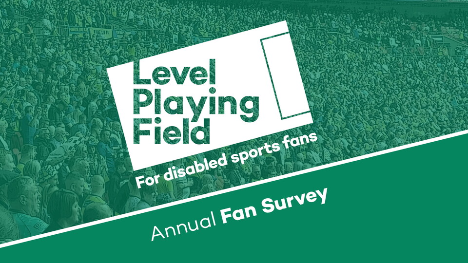 A Level Playing Field annual fan survey graphic