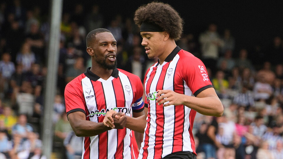 City celebrate one of Jovon Makama's goals against West Bromwich Albion