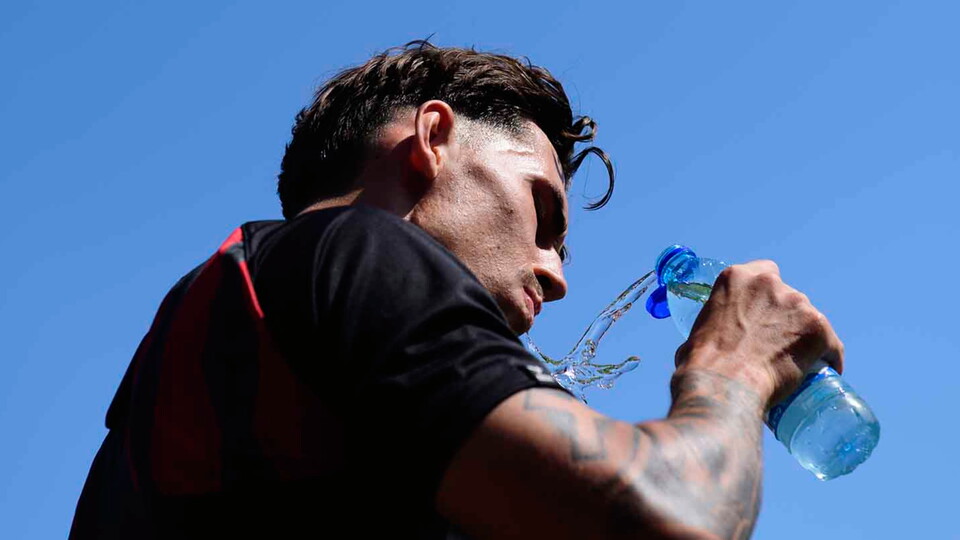 Lewis Montsma of Lincoln City during a pre-season training camp sessions at Browns Sports Resort, Vilamoura, Portugal.