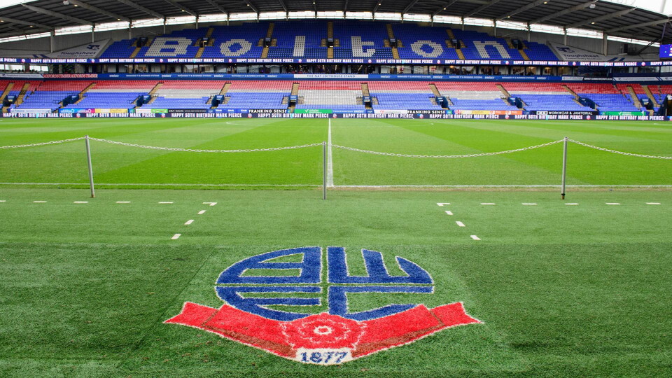 A general view of Toughsheet Community Stadium, home of Bolton Wanderers prior to the EFL Sky Bet League One match between Bolton Wanderers and Lincoln City at Toughsheet Community Stadium, Bolton.