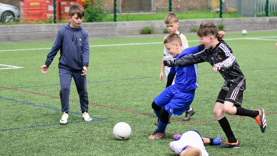 Kids at Holiday Club.