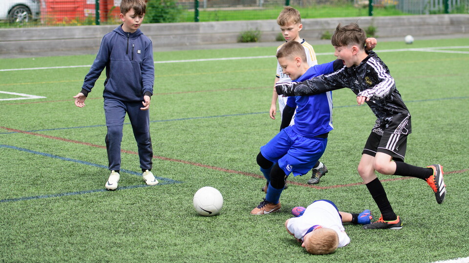 Kids at Holiday Club.