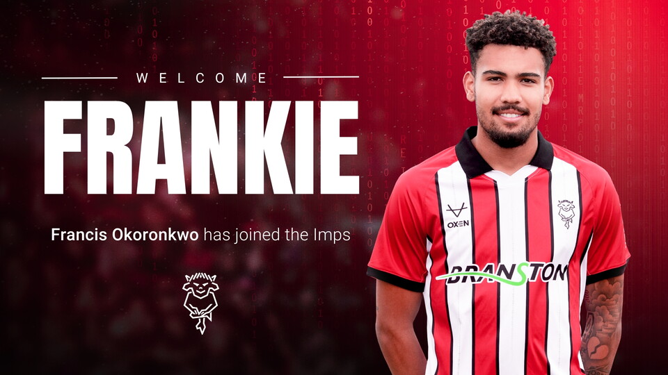 A graphic which reads "Welcome Frankie"