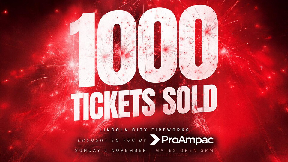 A graphic which says "1,000 tickets sold"