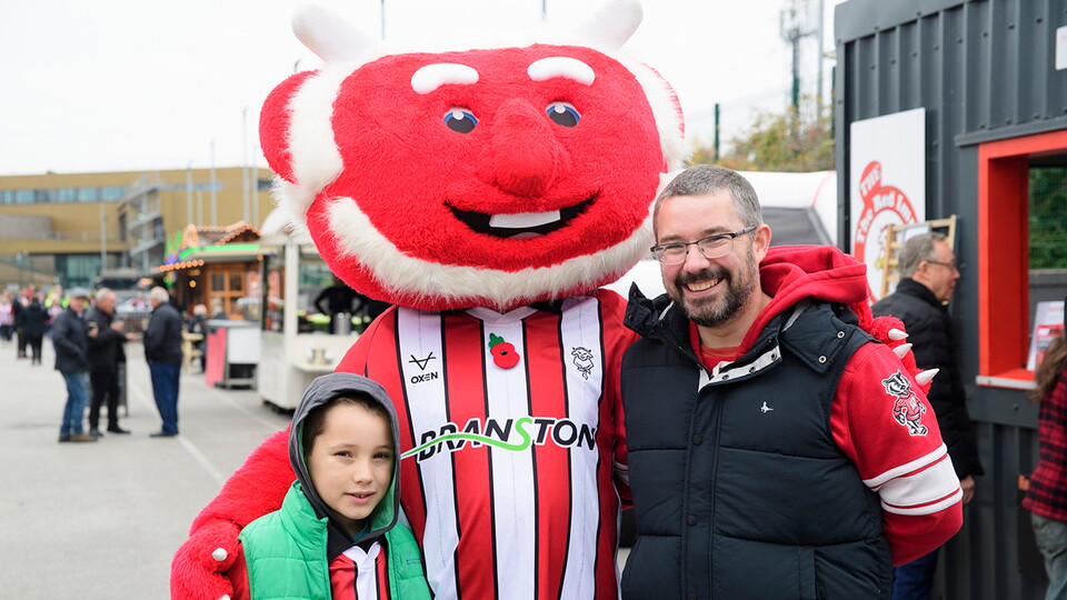 A fans image from City's home win over Stevenage