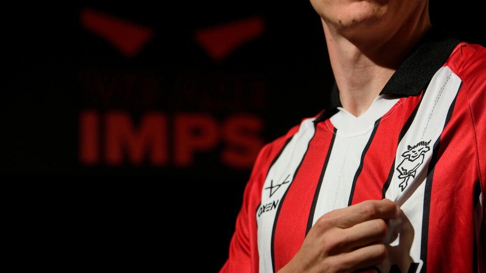 Adam Reach of Lincoln City, who has joined the Imps, photographed at the club’s Elite Performance Centre, Scampton, Lincolnshire.