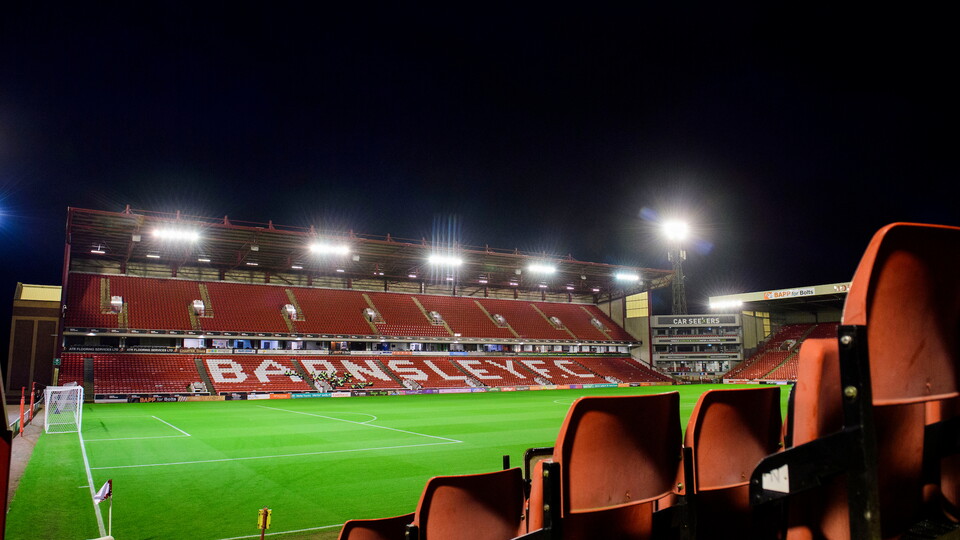 A general view of Oakwell Stadium, home of Barnsley prior to the Vertu Trophy Northern Section group D match between Barnsley and Lincoln City at Oakwell Stadium, Barnsley.