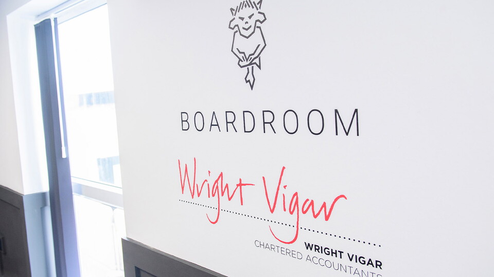 The Wright Vigar Boardroom at Lincoln City FC