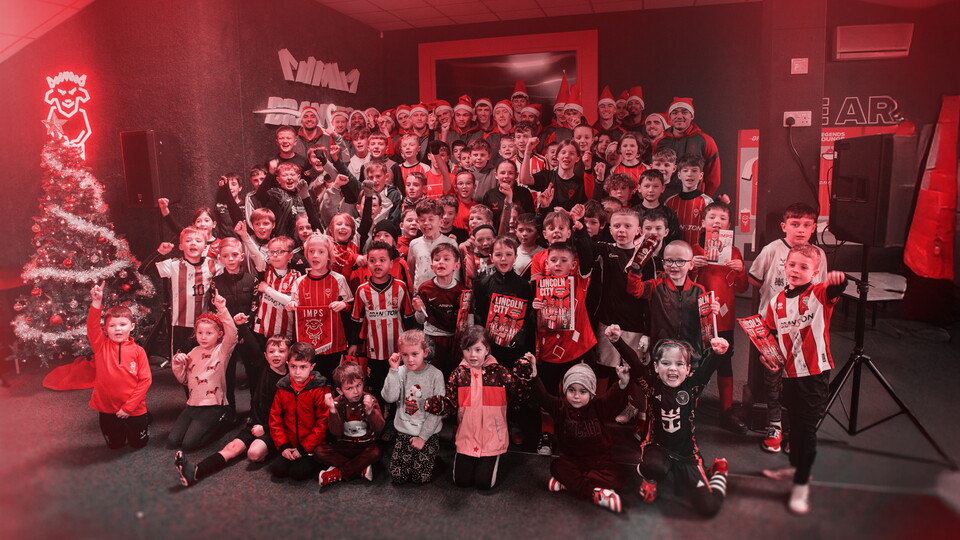 All the children at Christmas extravaganza.