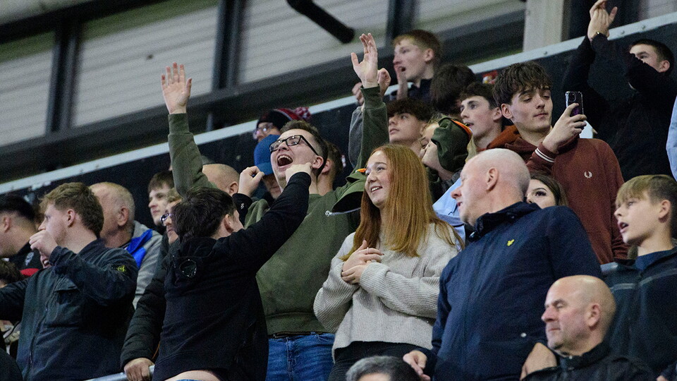 A fans image from City's away game at Rotherham United