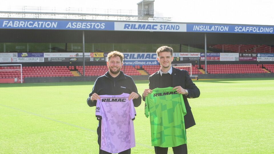 Lincoln City commercial partnership | Bobby Copping, head of commercial of Lincoln City with Rilmac.