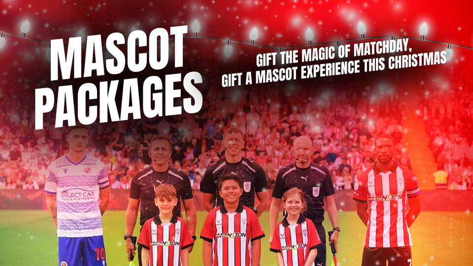 A mascot packages graphic.