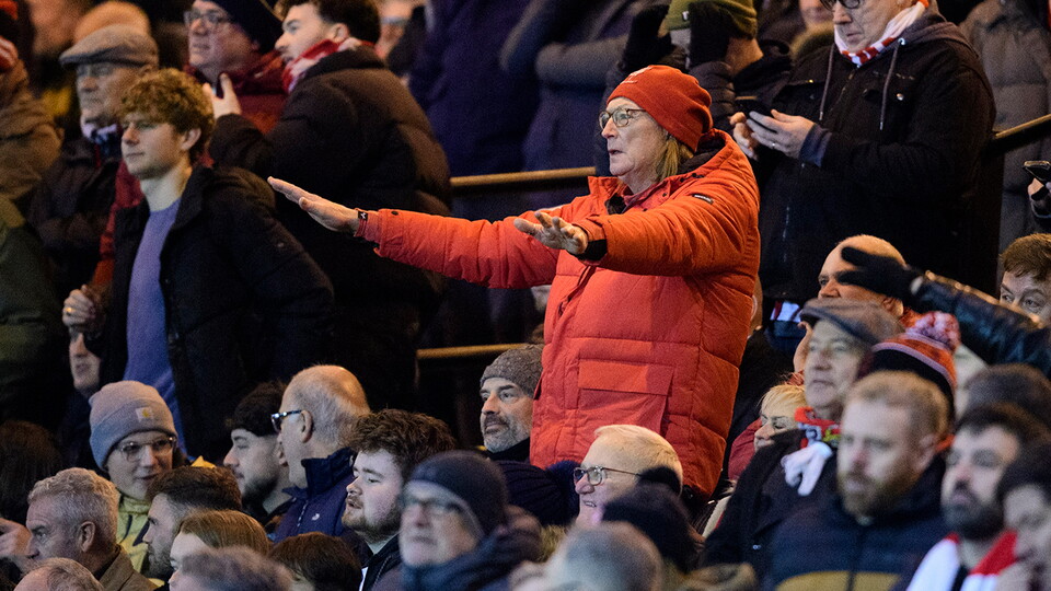A fans image from City’s game vs Barnsley